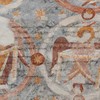 6. Seraf eller kerub med seks vinger stående på et hjul. Sanctus sanctus sanctus dominvs deus sabbaoth.
